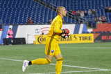 Evan Bush (1) during New England Revolution and Montreal Impact MLS match at Gillette Stadium in Foxboro, MA on Wednesday, April 24, 2019. Montreal beat Revs 3-0. CREDIT/ CHRIS ADUAMA