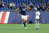 Michael Mancienne (28) during New England Revolution and Montreal Impact MLS match at Gillette Stadium in Foxboro, MA on Wednesday, April 24, 2019. Montreal beat Revs 3-0. CREDIT/ CHRIS ADUAMA