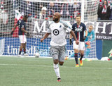 Collen Warner (26) during New England Revolution and Minnesota FC MLS match at Gillette Stadium in Foxboro, MA on Saturday, March 25, 2017. Revs won 5-2. CREDIT/ CHRIS ADUAMA