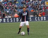 Kelyn Rowe (11) during New England Revolution and Minnesota FC MLS match at Gillette Stadium in Foxboro, MA on Saturday, March 25, 2017. Revs won 5-2. CREDIT/ CHRIS ADUAMA