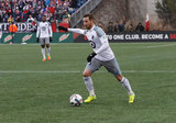 Jerome Thiesson (3) during New England Revolution and Minnesota FC MLS match at Gillette Stadium in Foxboro, MA on Saturday, March 25, 2017. Revs won 5-2. CREDIT/ CHRIS ADUAMA