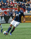 Brandon Bye (15) during New England Revolution and Minnesota United FC MLS match at Gillette Stadium in Foxboro, MA on Saturday, March 30, 2019. Revs won 2-1. CREDIT/ CHRIS ADUAMA
