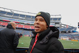 Charlie Davies during Revolution and NYCFC MLS match at Gillette Stadium in Foxboro, MA on Saturday, March 24, 2018. The match ended 2-2. CREDIT/ CHRIS ADUAMA