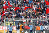 during Revolution and NYCFC MLS match at Gillette Stadium in Foxboro, MA on Saturday, March 24, 2018. The match ended 2-2. CREDIT/ CHRIS ADUAMA