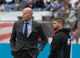 Coach Brad Friedel during Revolution and NYCFC MLS match at Gillette Stadium in Foxboro, MA on Saturday, March 24, 2018. The match ended 2-2. CREDIT/ CHRIS ADUAMA