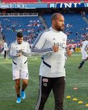 Teal Bunbury (10) during New England Revolution and New York City Football Club MLS match at Gillette Stadium in Foxboro, MA on Sunday, September 29, 2019. Revs won 2-0. CREDIT/CHRIS ADUAMA.