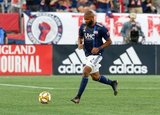 Andrew Farrell (2) during New England Revolution and New York City Football Club MLS match at Gillette Stadium in Foxboro, MA on Sunday, September 29, 2019. Revs won 2-0. CREDIT/CHRIS ADUAMA.