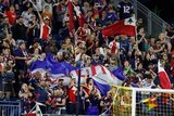 The Fort during New England Revolution and New York City Football Club MLS match at Gillette Stadium in Foxboro, MA on Sunday, September 29, 2019. Revs won 2-0. CREDIT/CHRIS ADUAMA.