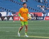 Luis Barraza (13) before New England Revolution and New York City Football Club MLS match at Gillette Stadium in Foxboro, MA on Sunday, September 29, 2019. Revs won 2-0. CREDIT/CHRIS ADUAMA.