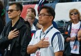 Doctors James Yeh and Luke Oh before New England Revolution and New York City Football Club MLS match at Gillette Stadium in Foxboro, MA on Sunday, September 29, 2019. Revs won 2-0. CREDIT/CHRIS ADUAMA.