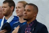 Samantha Mewis - USWNT, Charlie Davies during New England Revolution and New York City Football Club MLS match at Gillette Stadium in Foxboro, MA on Sunday, September 29, 2019. Revs won 2-0. CREDIT/CHRIS ADUAMA.