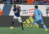 Cristian Penilla (70) during New England Revolution and New York City Football Club MLS match at Gillette Stadium in Foxboro, MA on Sunday, September 29, 2019. Revs won 2-0. CREDIT/CHRIS ADUAMA.