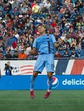 Tony Rocha (15) during New England Revolution and New York City Football Club MLS match at Gillette Stadium in Foxboro, MA on Sunday, September 29, 2019. Revs won 2-0. CREDIT/CHRIS ADUAMA.