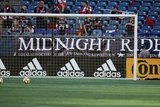during New England Revolution and New York City Football Club MLS match at Gillette Stadium in Foxboro, MA on Sunday, September 29, 2019. Revs won 2-0. CREDIT/CHRIS ADUAMA.