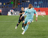Teal Bunbury (10) during N.E. Revolution and New York Red Bulls MLS match at Gillette Stadium in Foxboro, MA on Saturday, April 20, 2019. Revs won 1-0. CREDIT/ CHRIS ADUAMA