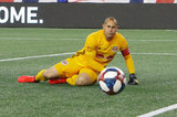 Luis Robles (31) during N.E. Revolution and New York Red Bulls MLS match at Gillette Stadium in Foxboro, MA on Saturday, April 20, 2019. Revs won 1-0. CREDIT/ CHRIS ADUAMA
