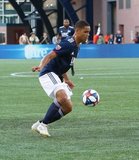 Brandon Bye (15) during New England Revolution and Philadelphia Union MLS match at Gillette Stadium in Foxboro, MA on Wednesday, June 26, 2019. The match ended in 1-1 tie. CREDIT/CHRIS ADUAMA