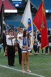 National Anthem during New England Revolution and Philadelphia Union MLS match at Gillette Stadium in Foxboro, MA on Wednesday, June 26, 2019. The match ended in 1-1 tie. CREDIT/CHRIS ADUAMA