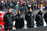 Colorado Rapids bench during New England Revolution's 2018 MLS Home Opener with Colorado Rapids at Gillette Stadium in Foxboro, MA on Saturday, March 10, 2018.Revs won 2-1.CREDIT/ CHRIS ADUAMA
