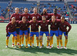 Colorado Rapids starting XI during New England Revolution's 2018 MLS Home Opener with Colorado Rapids at Gillette Stadium in Foxboro, MA on Saturday, March 10, 2018.Revs won 2-1.CREDIT/ CHRIS ADUAMA