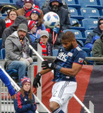 Andrew Farrell (2) during New England Revolution's 2018 MLS Home Opener with Colorado Rapids at Gillette Stadium in Foxboro, MA on Saturday, March 10, 2018.Revs won 2-1.CREDIT/ CHRIS ADUAMA