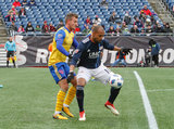 Teal Bunbury (10) during New England Revolution's 2018 MLS Home Opener with Colorado Rapids at Gillette Stadium in Foxboro, MA on Saturday, March 10, 2018.Revs won 2-1.CREDIT/ CHRIS ADUAMA