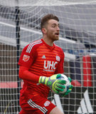 Matt Turner (30) during New England Revolution's 2018 MLS Home Opener with Colorado Rapids at Gillette Stadium in Foxboro, MA on Saturday, March 10, 2018.Revs won 2-1.CREDIT/ CHRIS ADUAMA