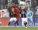 Aaron Maund (21) during Revolution and Real Salt Lake MLS match at Gillette Stadium in Foxboro, MA on Saturday, May 13, 2017. Revs won 4-0. CREDIT/ CHRIS ADUAMA.