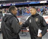 Carlos Llamosa - Assistant Coach during Revolution and Real Salt Lake MLS match at Gillette Stadium in Foxboro, MA on Saturday, May 13, 2017. Revs won 4-0. CREDIT/ CHRIS ADUAMA.