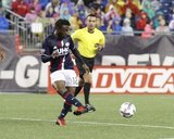 Xavier Kouassi (2) during Revolution and Real Salt Lake MLS match at Gillette Stadium in Foxboro, MA on Saturday, May 13, 2017. Revs won 4-0. CREDIT/ CHRIS ADUAMA.