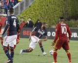 Andrew Farrell (2) during Revolution and Real Salt Lake MLS match at Gillette Stadium in Foxboro, MA on Saturday, May 13, 2017. Revs won 4-0. CREDIT/ CHRIS ADUAMA.