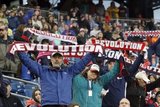 Fans during Revolution and Real Salt Lake MLS match at Gillette Stadium in Foxboro, MA on Saturday, May 13, 2017. Revs won 4-0. CREDIT/ CHRIS ADUAMA.
