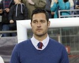 RSL Head Coach Mike Petke during Revolution and Real Salt Lake MLS match at Gillette Stadium in Foxboro, MA on Saturday, May 13, 2017. Revs won 4-0. CREDIT/ CHRIS ADUAMA.