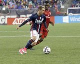 Diego Fagundez (14) during Revolution and Real Salt Lake MLS match at Gillette Stadium in Foxboro, MA on Saturday, May 13, 2017. Revs won 4-0. CREDIT/ CHRIS ADUAMA.