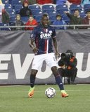Je-Vaughn Watson (5) during Revolution and Real Salt Lake MLS match at Gillette Stadium in Foxboro, MA on Saturday, May 13, 2017. Revs won 4-0. CREDIT/ CHRIS ADUAMA.