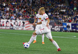 New England Revolution and New York Red Bulls MLS match at Gillette Stadium in Foxboro, MA on Saturday, June 2, 2018. Revs won 2-1. CREDIT/ CHRIS ADUAMA