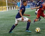 Brandon Bye (15) during New England Revolution and Real Salt Lake MLS match at Gillette Stadium in Foxboro, MA on Saturday, September 21, 2019. The match ended 0-0 tie. CREDIT/CHRIS ADUAMA.