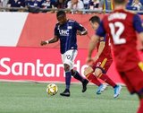 Cristian Penilla (70) during New England Revolution and Real Salt Lake MLS match at Gillette Stadium in Foxboro, MA on Saturday, September 21, 2019. The match ended 0-0 tie. CREDIT/CHRIS ADUAMA.