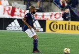 Andrew Farrell (2) during New England Revolution and Real Salt Lake MLS match at Gillette Stadium in Foxboro, MA on Saturday, September 21, 2019. The match ended 0-0 tie. CREDIT/CHRIS ADUAMA.
