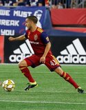 Justin Portillo (43) during New England Revolution and Real Salt Lake MLS match at Gillette Stadium in Foxboro, MA on Saturday, September 21, 2019. The match ended 0-0 tie. CREDIT/CHRIS ADUAMA.