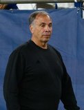 Head Coach Bruce Arena during New England Revolution and Real Salt Lake MLS match at Gillette Stadium in Foxboro, MA on Saturday, September 21, 2019. The match ended 0-0 tie. CREDIT/CHRIS ADUAMA.