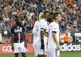 during New England Revolution and Vancouver Whitecaps FC MLS match at Gillette Stadium in Foxboro, MA on Saturday, August 12, 2017. Revs won 1-0. CREDIT/ CHRIS ADUAMA