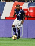Cristian Penilla (70) during New England Revolution and Toronto FC MLS match at Gillette Stadium in Foxboro, MA on Saturday, August 31, 2019. The match ended in 1-1 tie. CREDIT/ CHRIS ADUAMA