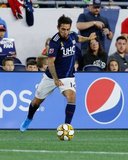 Diego Fagundez (14) during New England Revolution and Toronto FC MLS match at Gillette Stadium in Foxboro, MA on Saturday, August 31, 2019. The match ended in 1-1 tie. CREDIT/ CHRIS ADUAMA