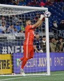 Maxime Crepeau (16) -GK during New England Revolution and Vancouver Whitecaps FC MLS match at Gillette Stadium in Foxboro, MA on Wednesday, July 17, 2019.  Revs won 4-0. CREDIT/CHRIS ADUAMA