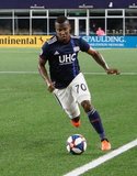Cristian Penilla (70) during New England Revolution and Vancouver Whitecaps FC MLS match at Gillette Stadium in Foxboro, MA on Wednesday, July 17, 2019.  Revs won 4-0. CREDIT/CHRIS ADUAMA