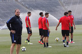 during U.S. -Ghana mens soccer press conferences and training at Rentschler Field in East Hartford, Connecticut on Friday, June 30, 2017.CREDIT/ CHRIS ADUAMA
